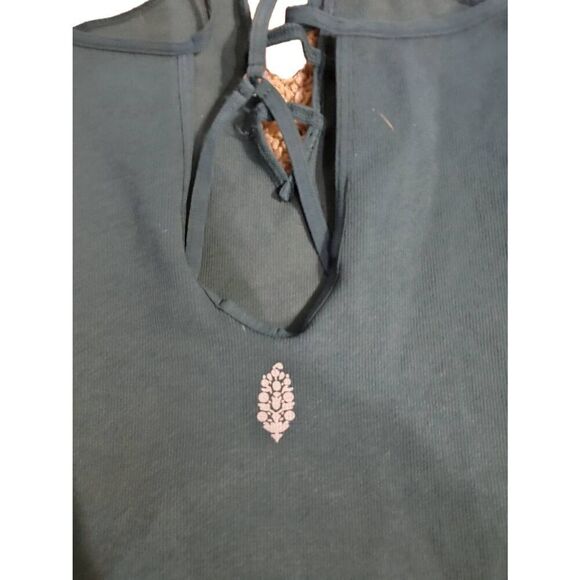 FREE PEOPLE MOVEMENT DANCE ALL DAY BODY SUIT FOREST GREEN NWOT XS/S - Picture 6 of 7